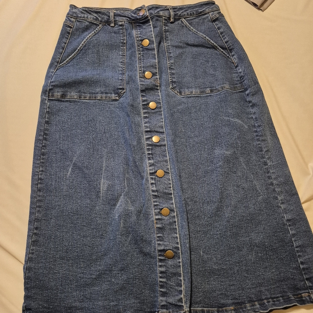 Falls Creek Denim Skirt 8